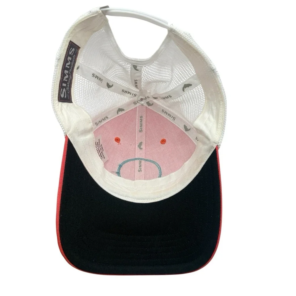SIMMS FISHING‎ HAT WOMENS SNAP BACK SALMON COLORED